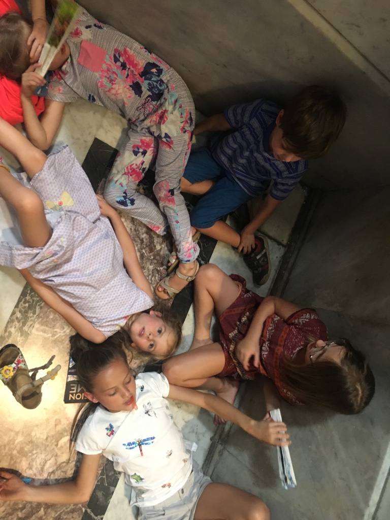 Rome with kids. St Peters Basilica